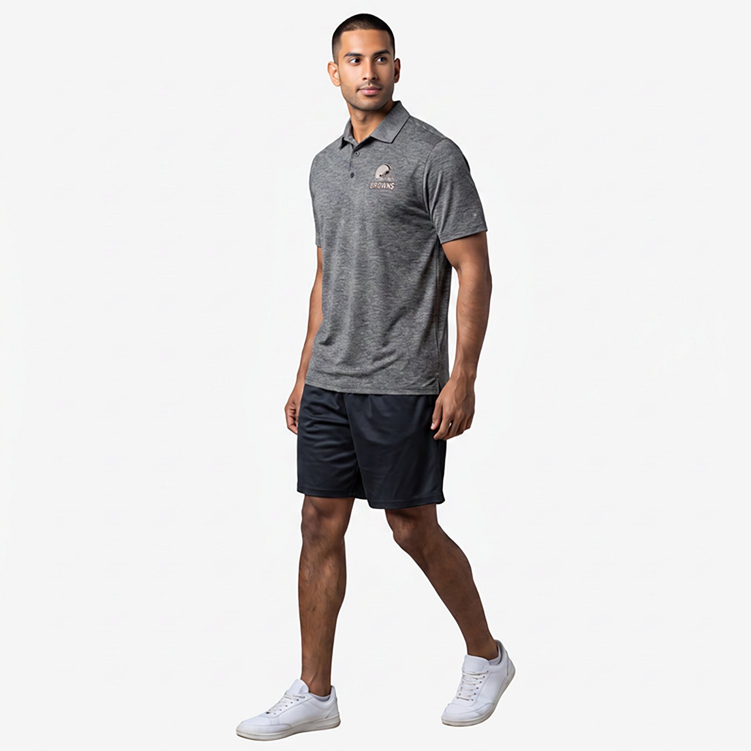 Antigua Men's Cleveland Browns Par 3 Polo Shirt - view number 2