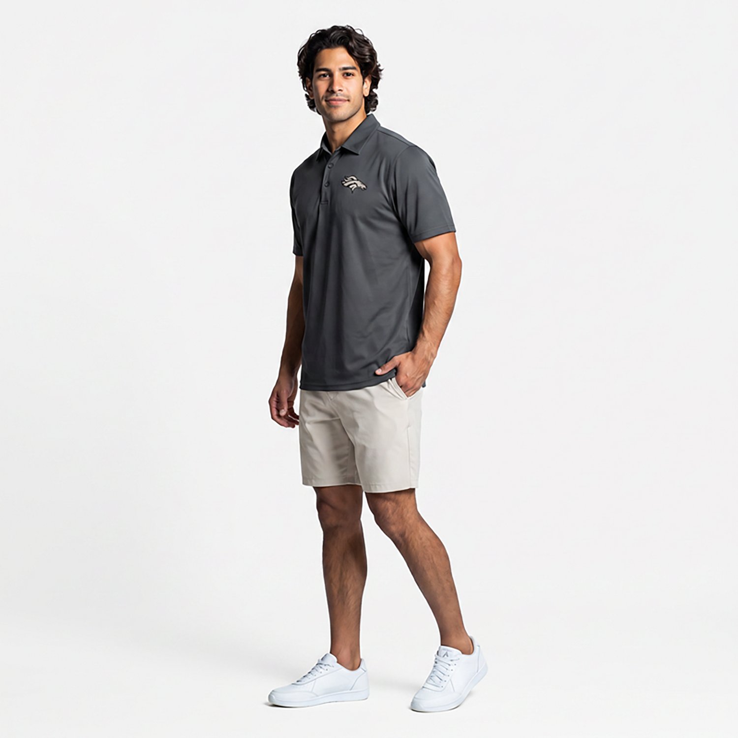 Antigua Men's Denver Broncos Ellipse Polo Shirt