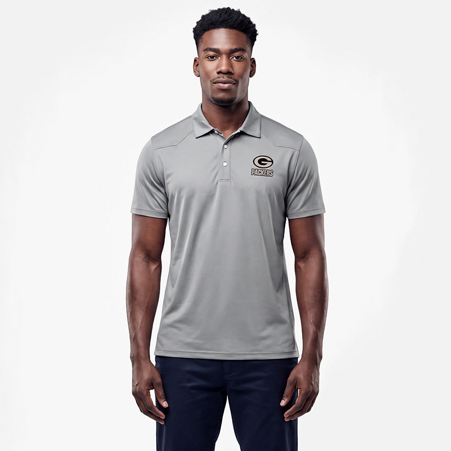 Antigua Men's Green Bay Packers Western Polo Shirt