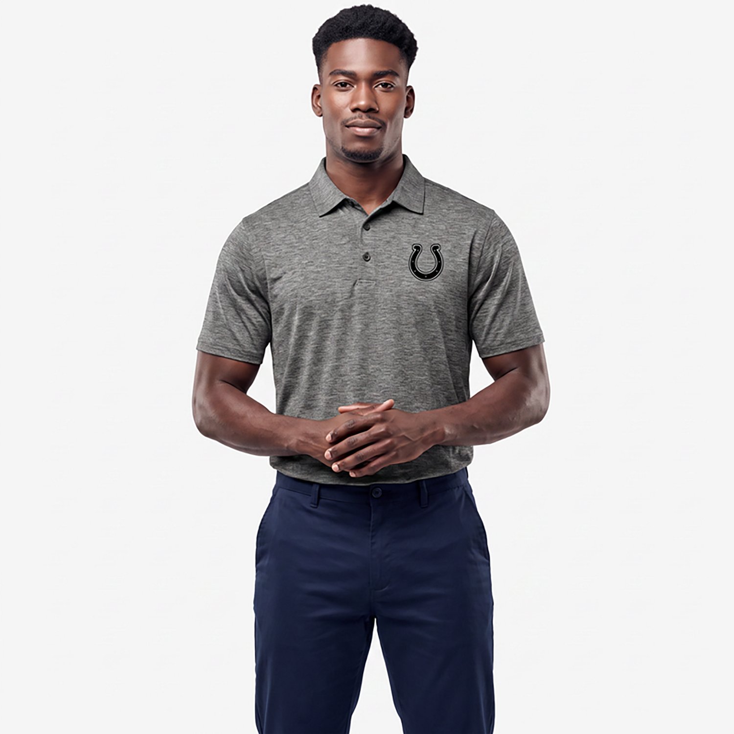 Antigua Men's Indianapolis Colts Par 3 Polo Shirt