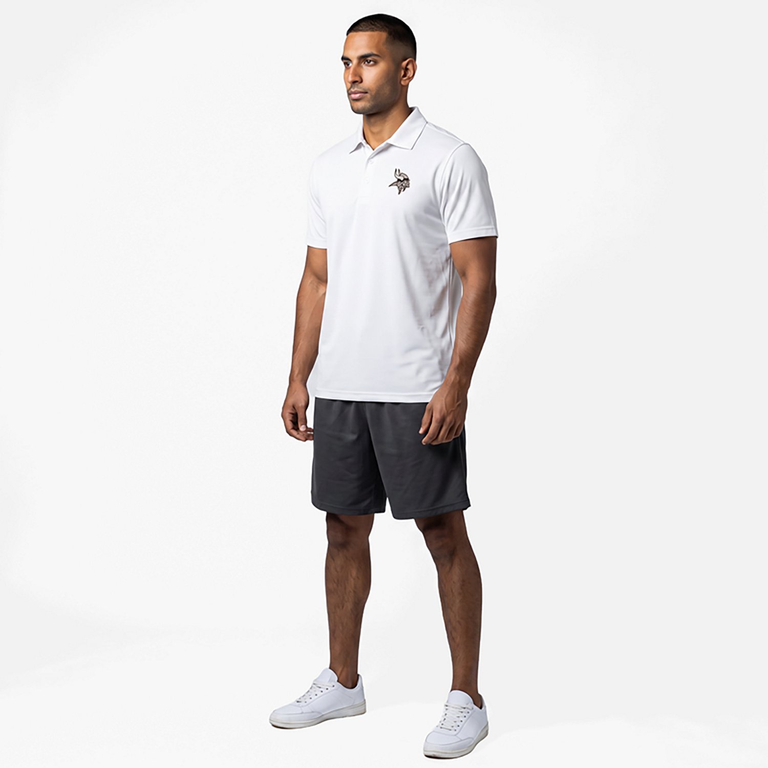 Antigua Men's Minnesota Vikings Ellipse Polo Shirt - view number 2