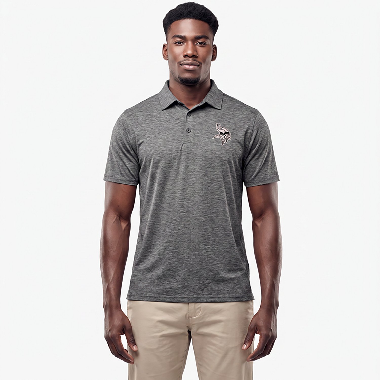 Antigua Men's Minnesota Vikings Par 3 Polo Shirt