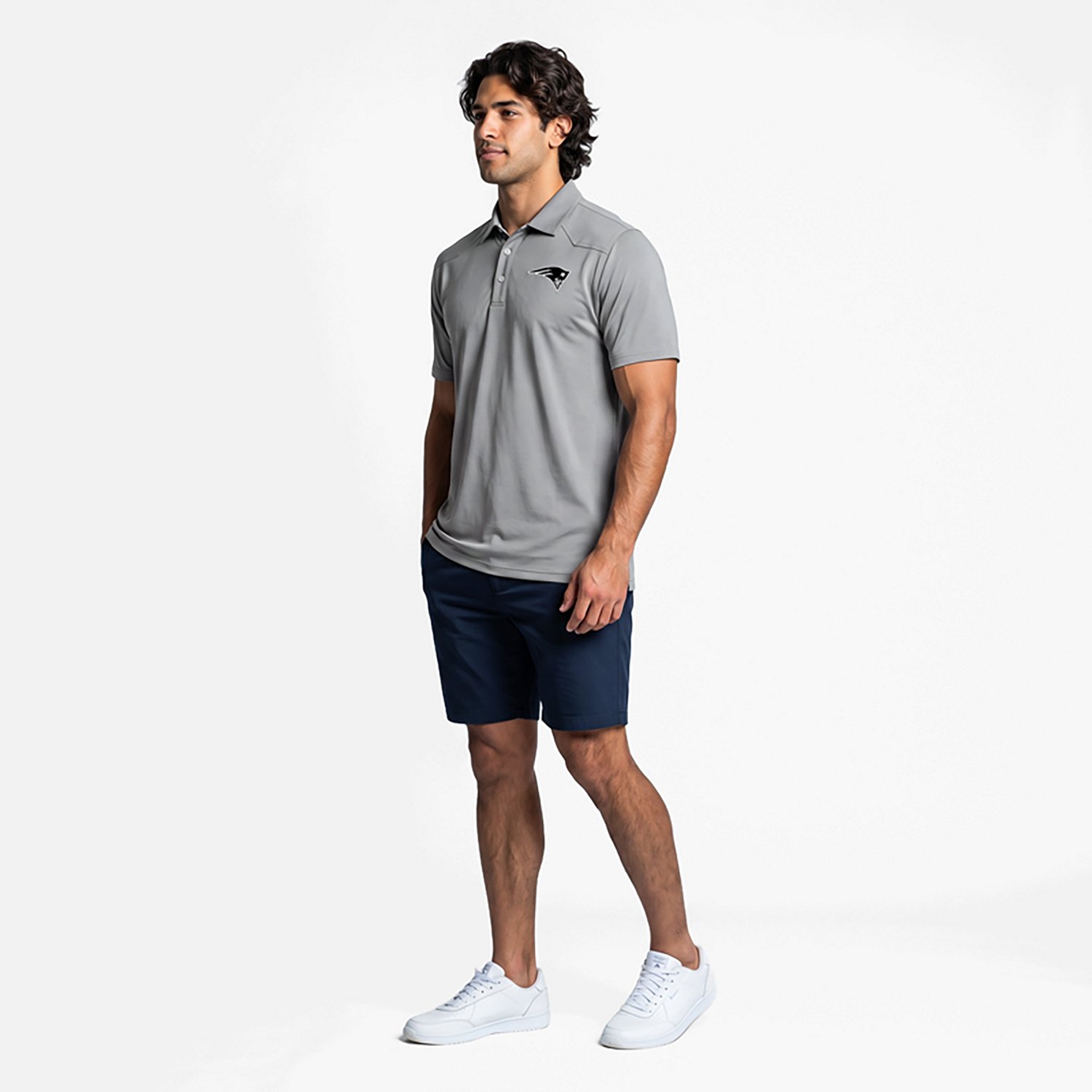 Antigua Men's New England Patriots Western Polo Shirt