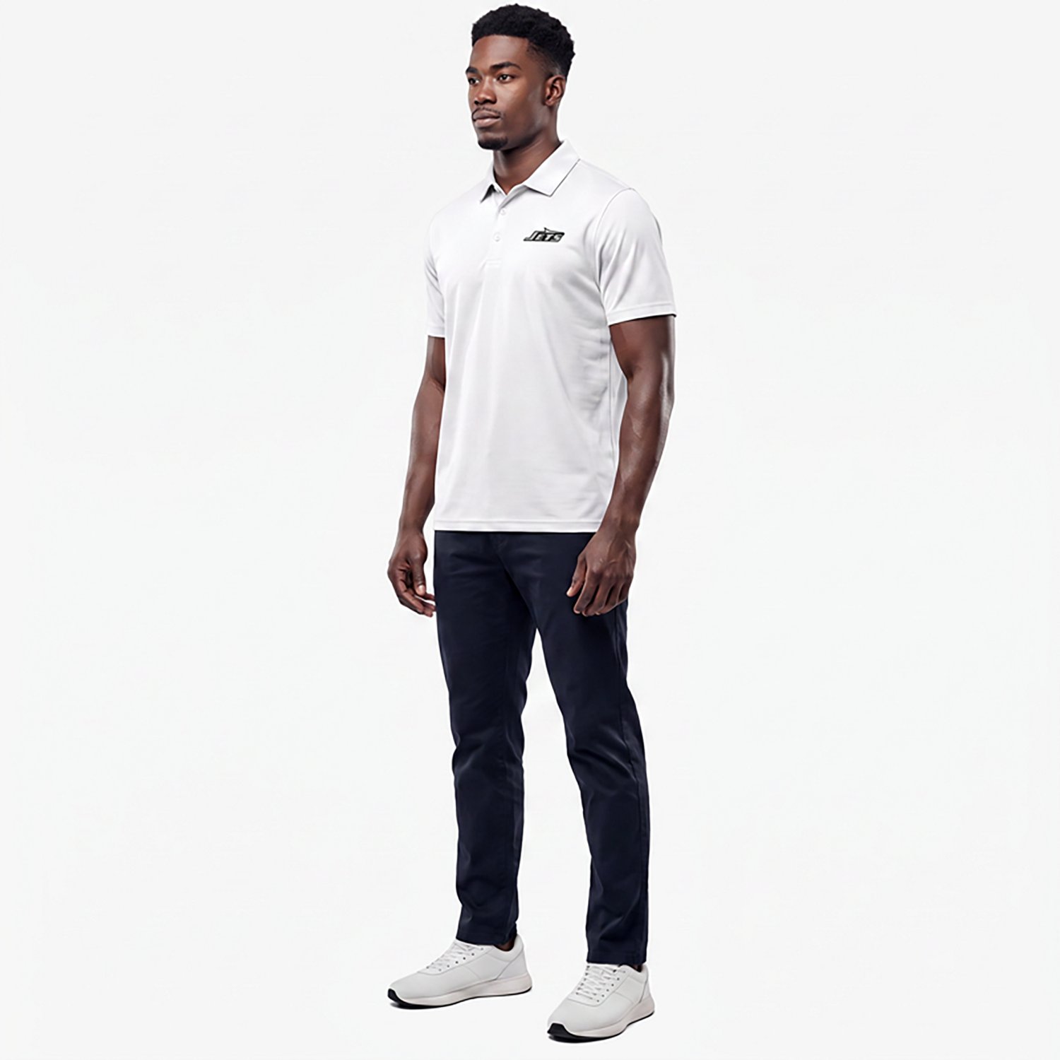 Antigua Men's New York Jets Ellipse Polo Shirt - view number 2