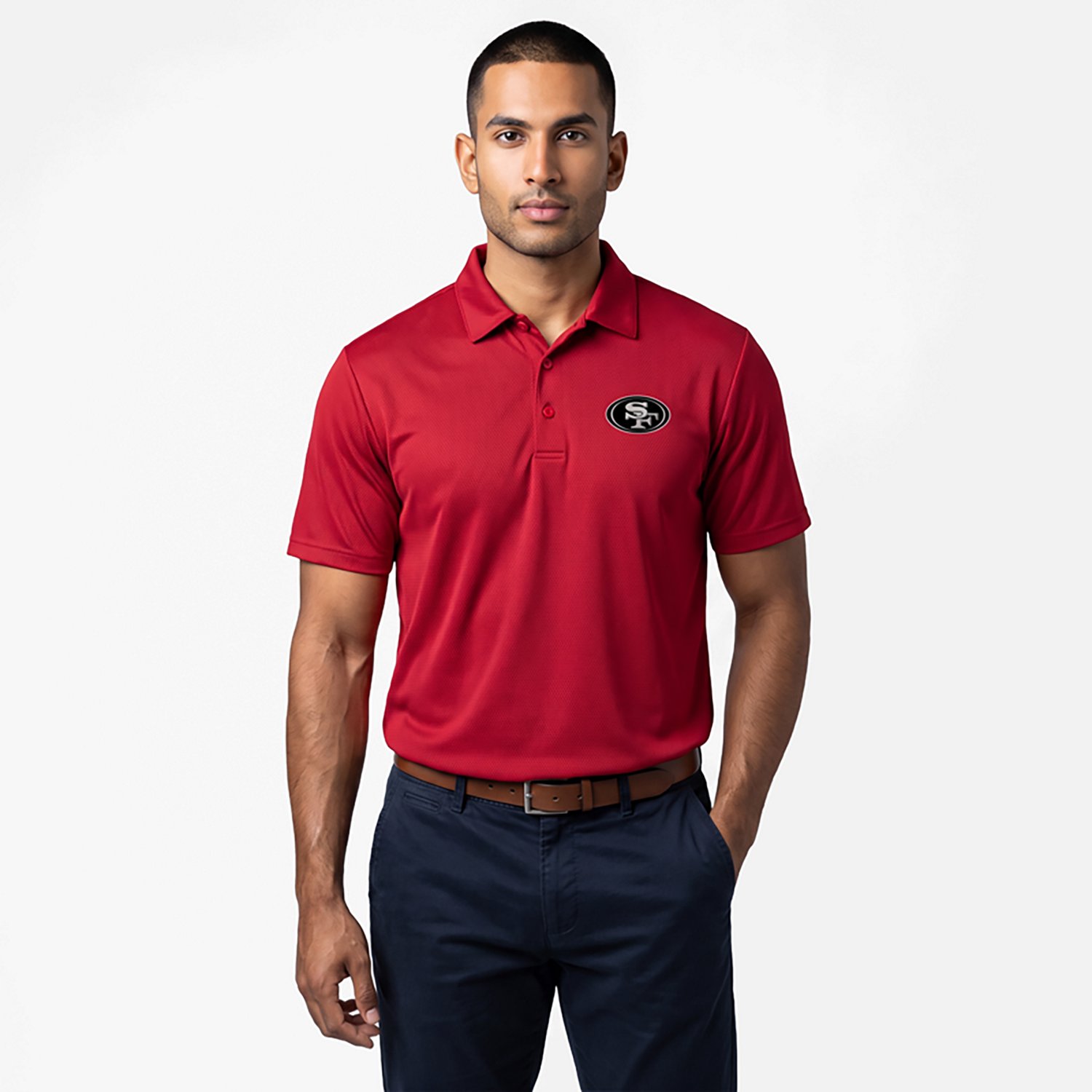 Antigua Men's San Francisco 49ers Ellipse Polo Shirt