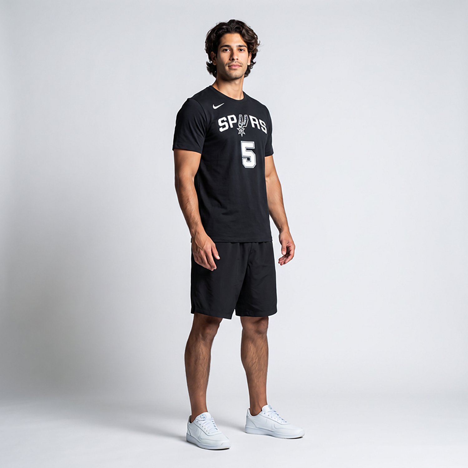 Unisex Nike Stephon Castle San Antonio Spurs Name  Number T-Shirt - view number 2