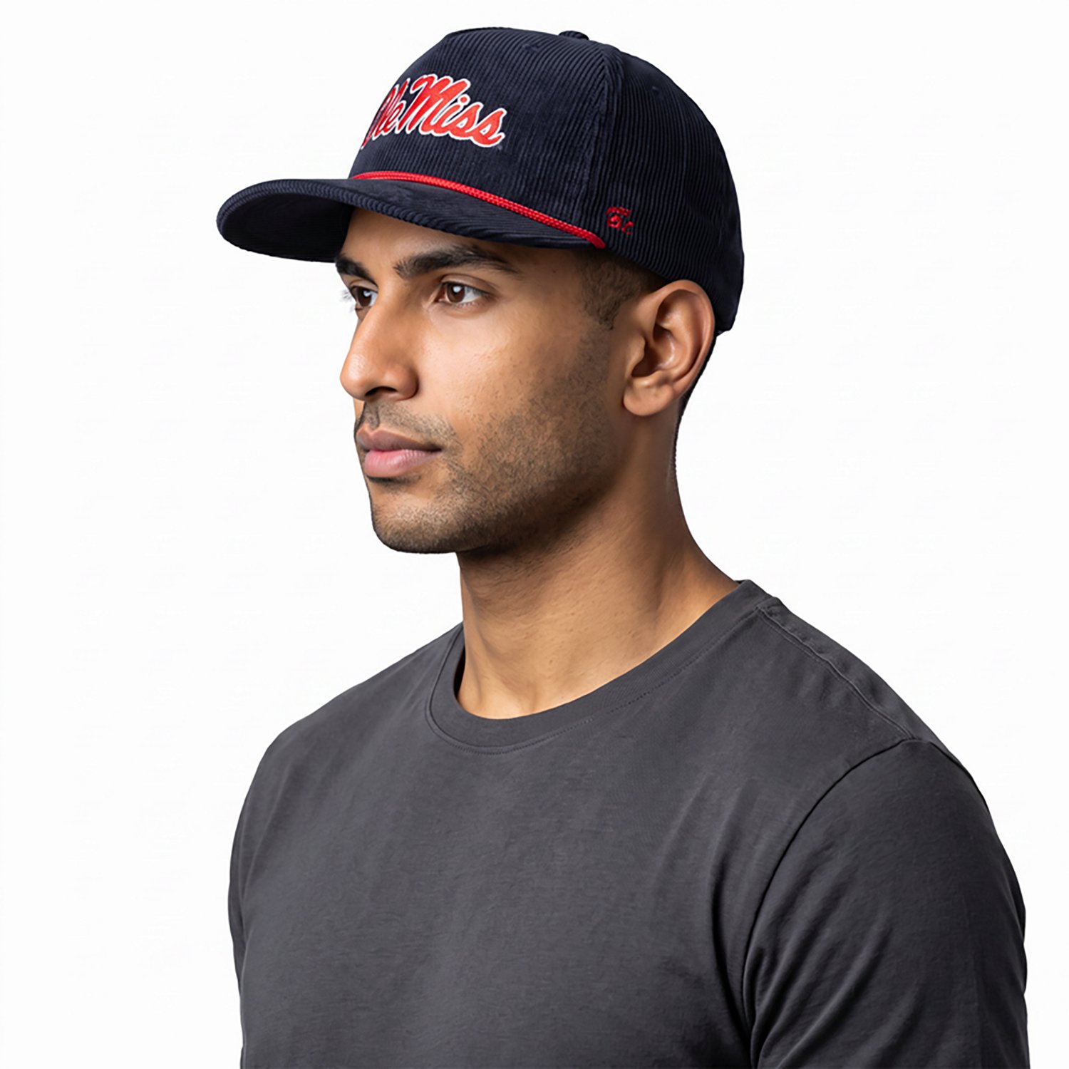 Homefield University of Mississippi Script Rope Unstructured Cap - view number 2