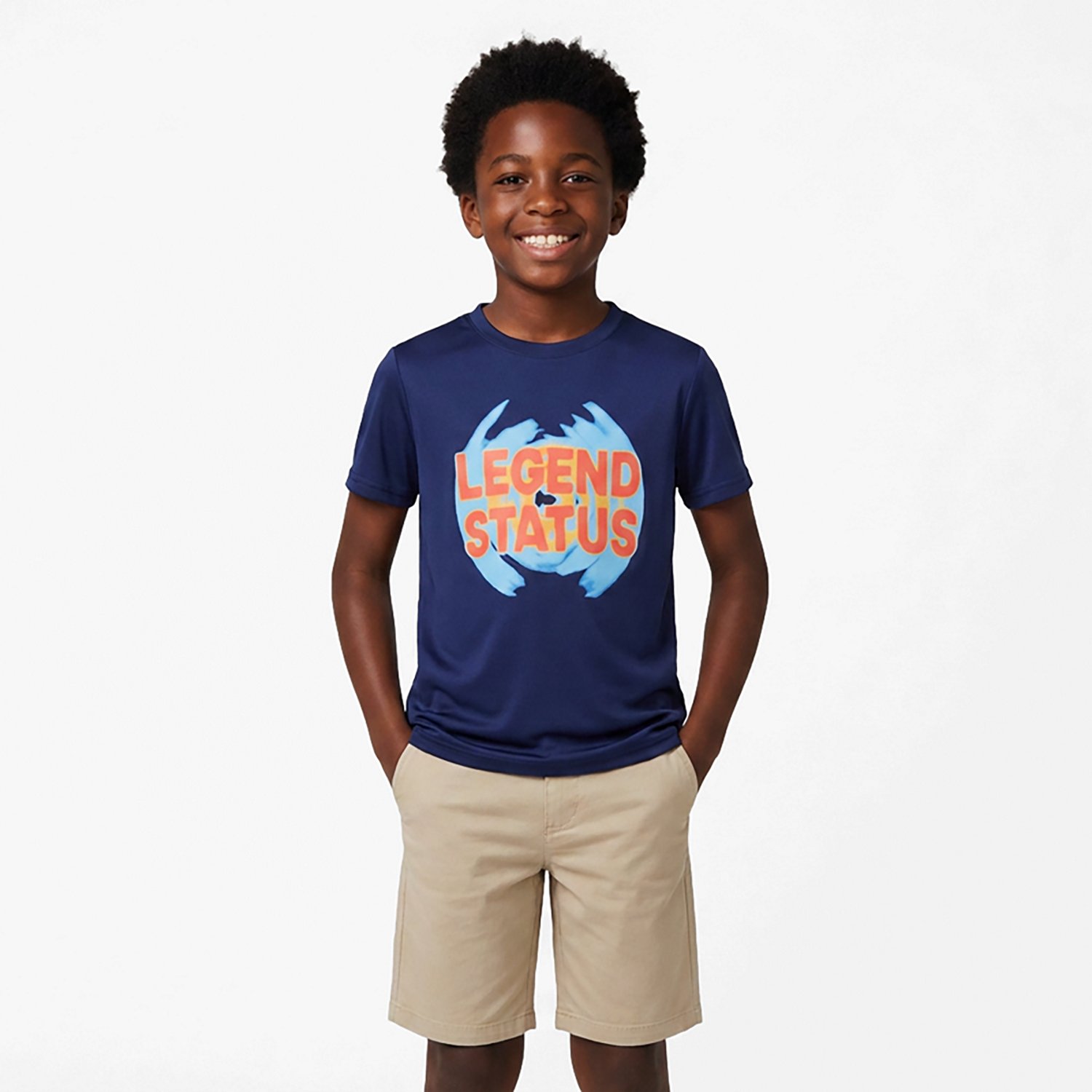 BCG Boys' Turbo Graphic Short Sleeve T-Shirt - view number 2