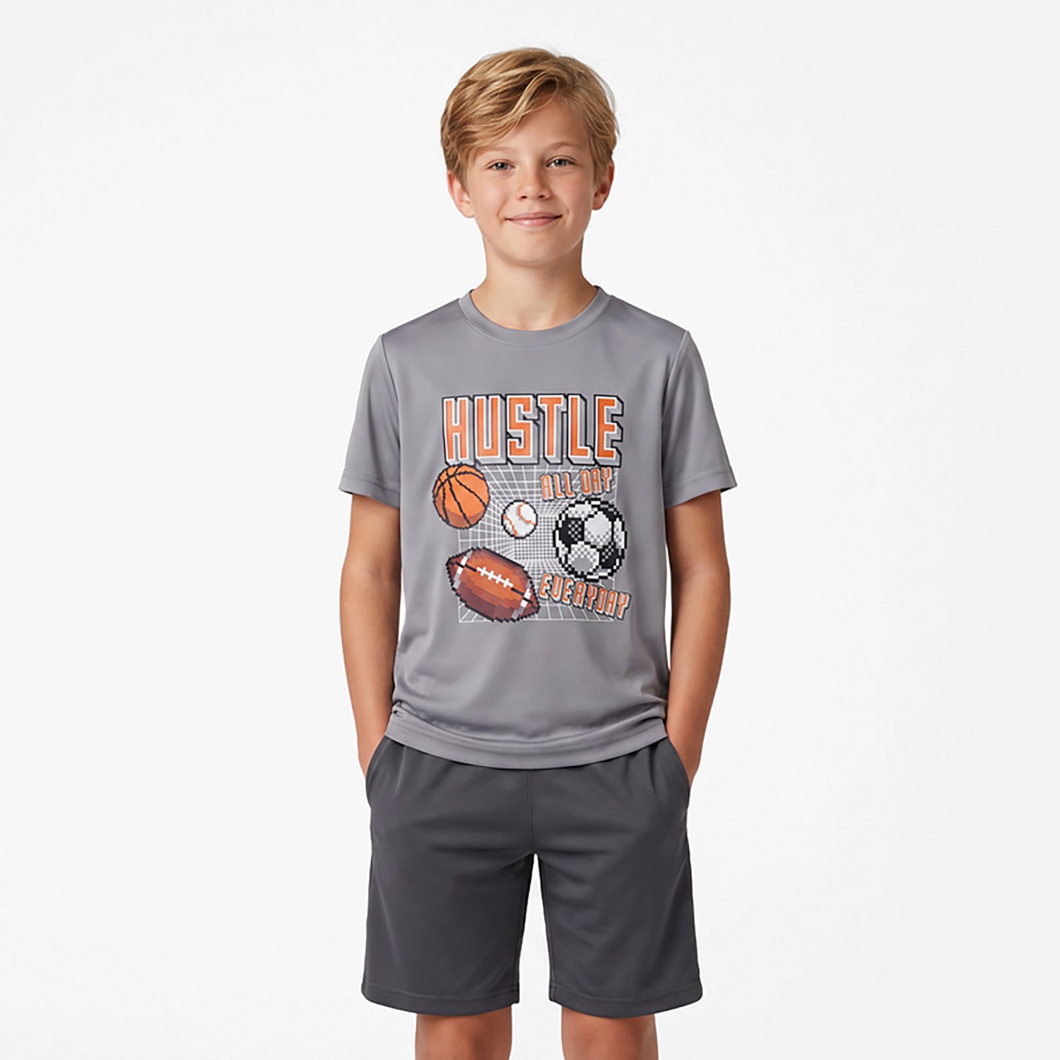 BCG Boys' Turbo Graphic Short Sleeve T-Shirt - view number 2