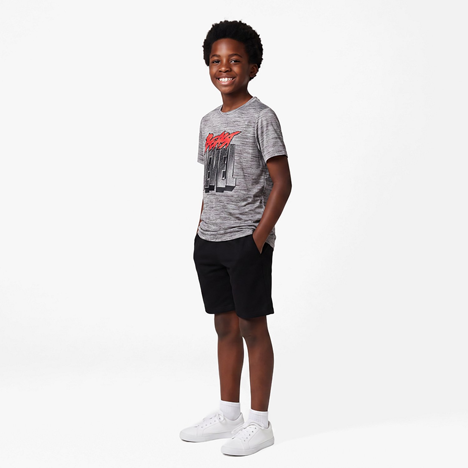 BCG Boys' Turbo Graphic Short Sleeve T-Shirt