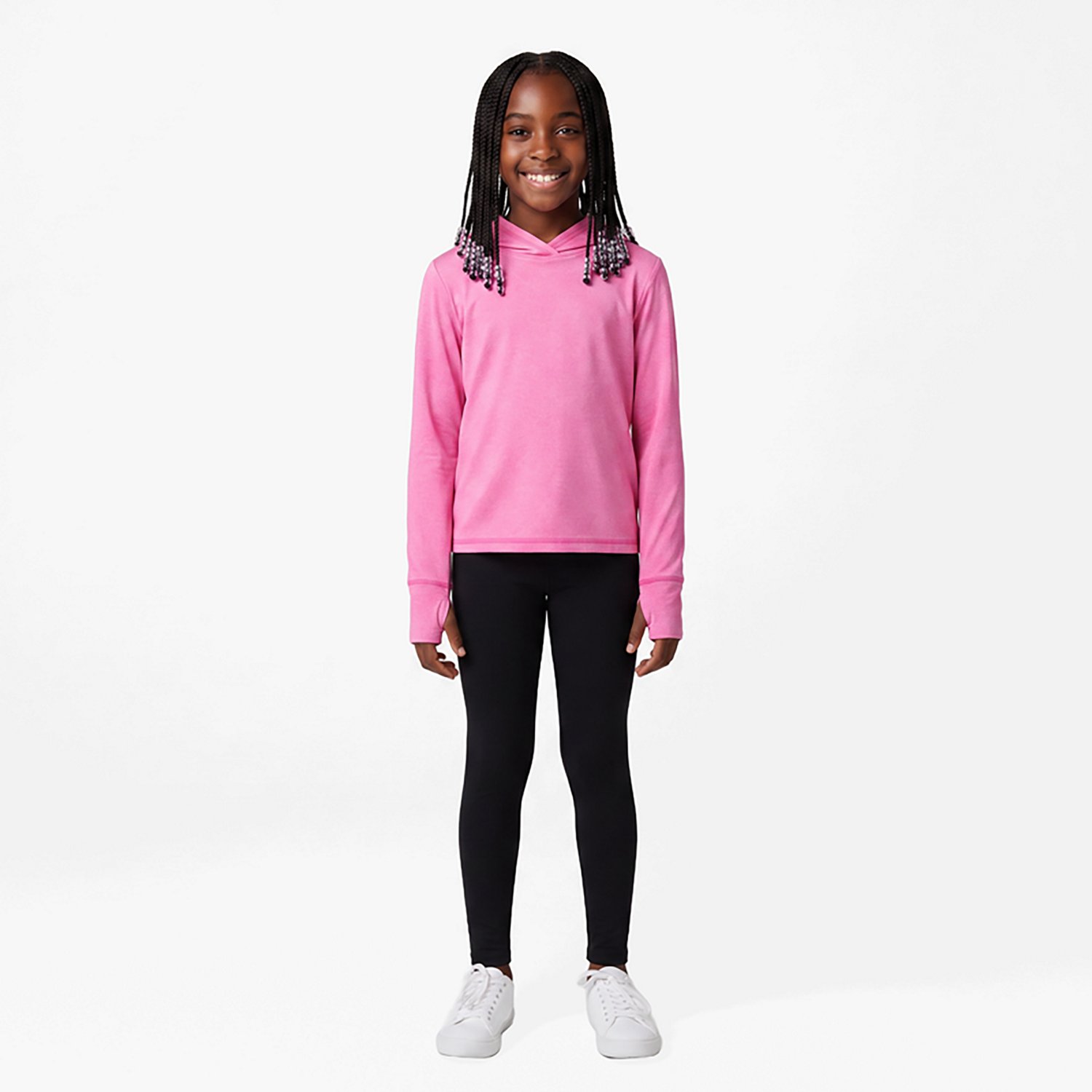 BCG Girls' Training Soft Crossback Hoodie