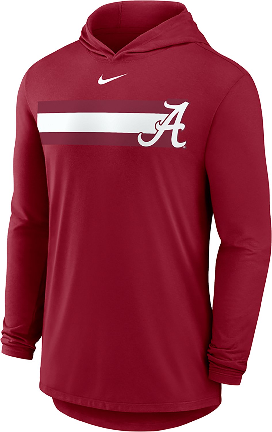 Nike Alabama Tide Primetime Pattern Tri-Blend Dri-FIT Long Sleeve