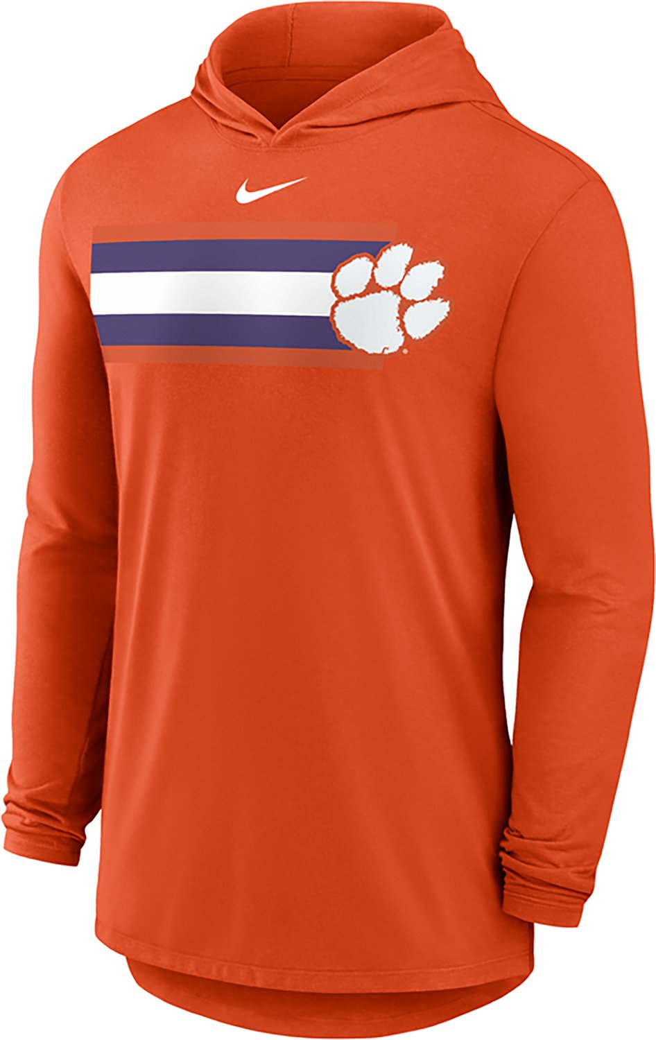 Nike Clemson Tigers Primetime Pattern Tri-Blend Dri-FIT Long