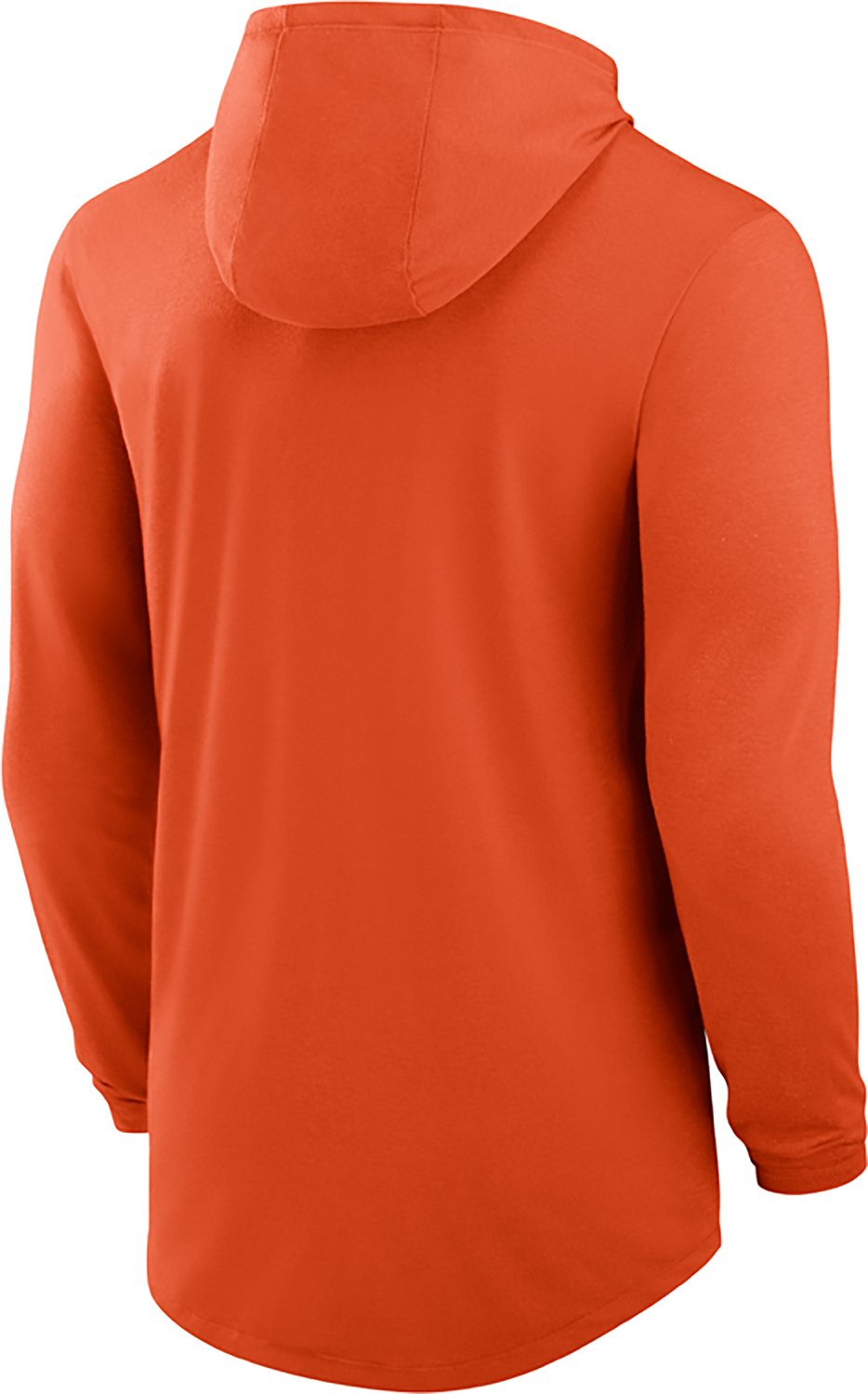 Nike Clemson Tigers Primetime Pattern Tri-Blend Dri-FIT Long Sleeve Hooded T-Shirt - view number 2