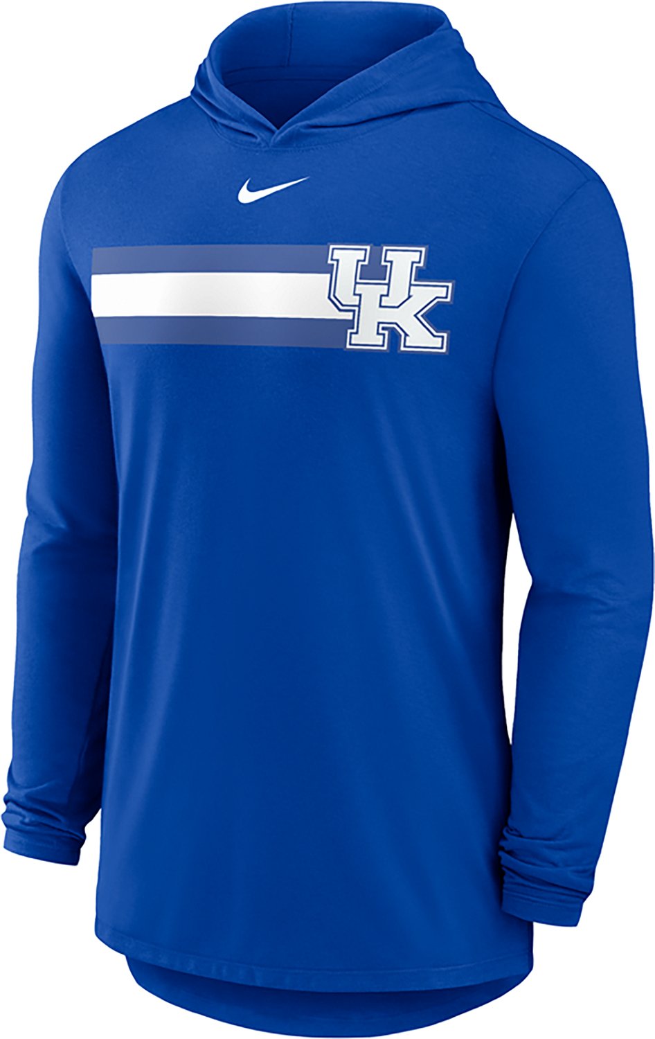 Nike Kentucky Wildcats Primetime Pattern Tri-Blend Dri-FIT Long Sleeve Hooded T-Shirt