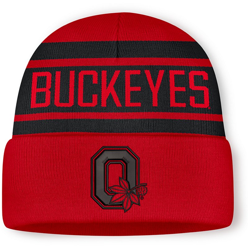 Nike Ohio State University Team Stripe Peak Legacy Utility Cuffed Beanie
