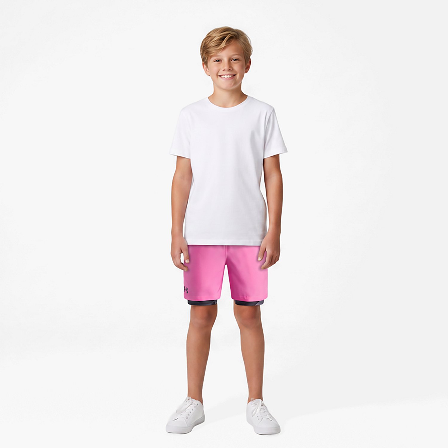 Under Armour Boys' UA Tech Woven 2-in-1 Shorts