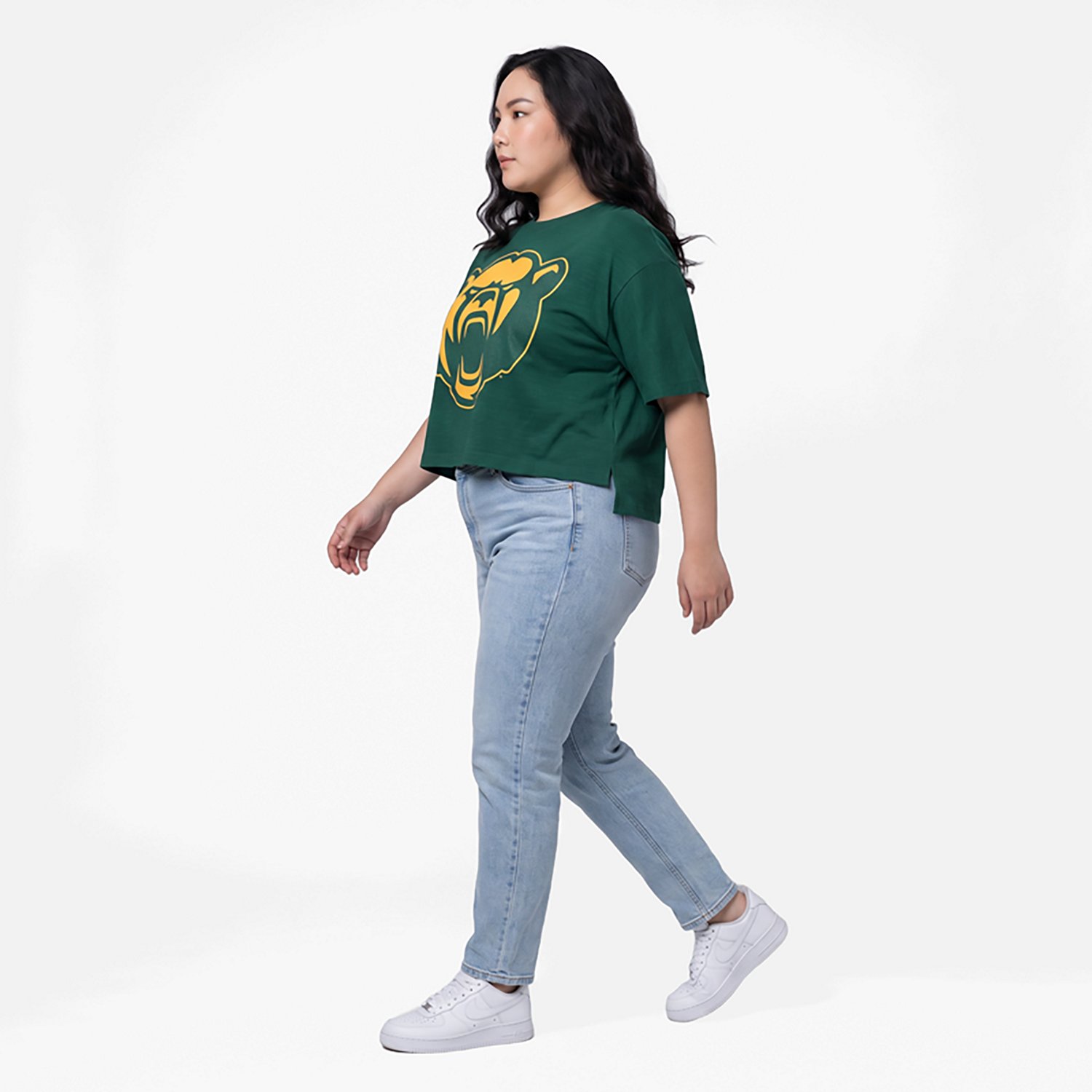 Pressbox Women's Baylor Big Canvas Puff Castillo Motley Crew T-shirt