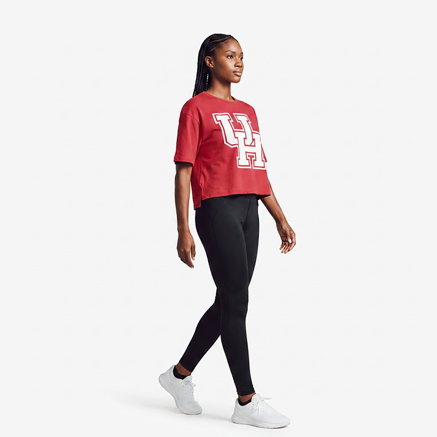 Pressbox Women's Houston Big Canvas Puff Castillo Motley Crew T-shirt