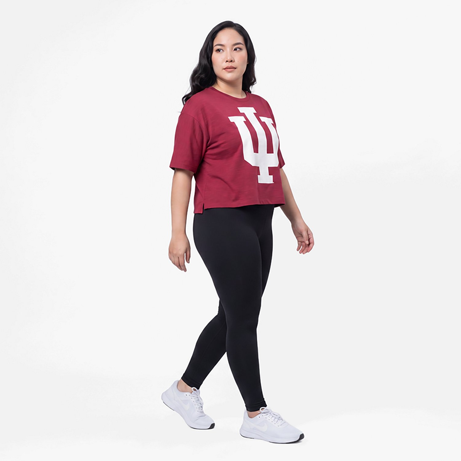 Pressbox Women's Indiana Big Canvas Puff Castillo Motley Crew T-shirt