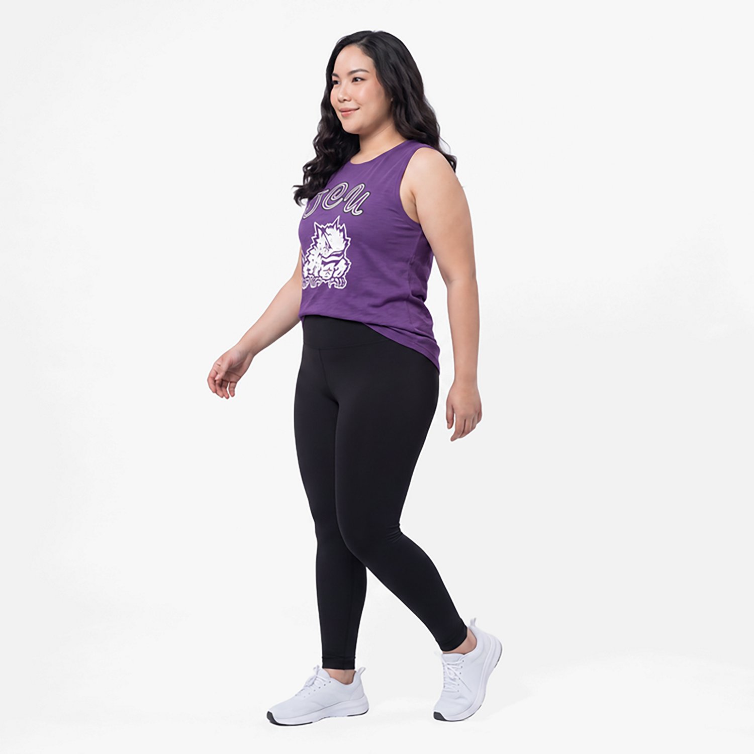 Pressbox Women's TCU Tampa Miranda Graphic Tank Top
