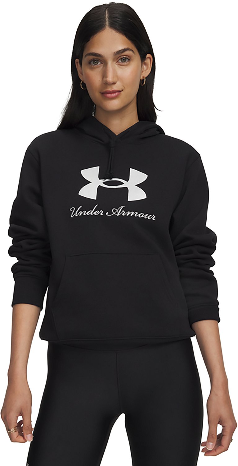Under Armour Women's Rival Fleece Shimmer Hoodie
