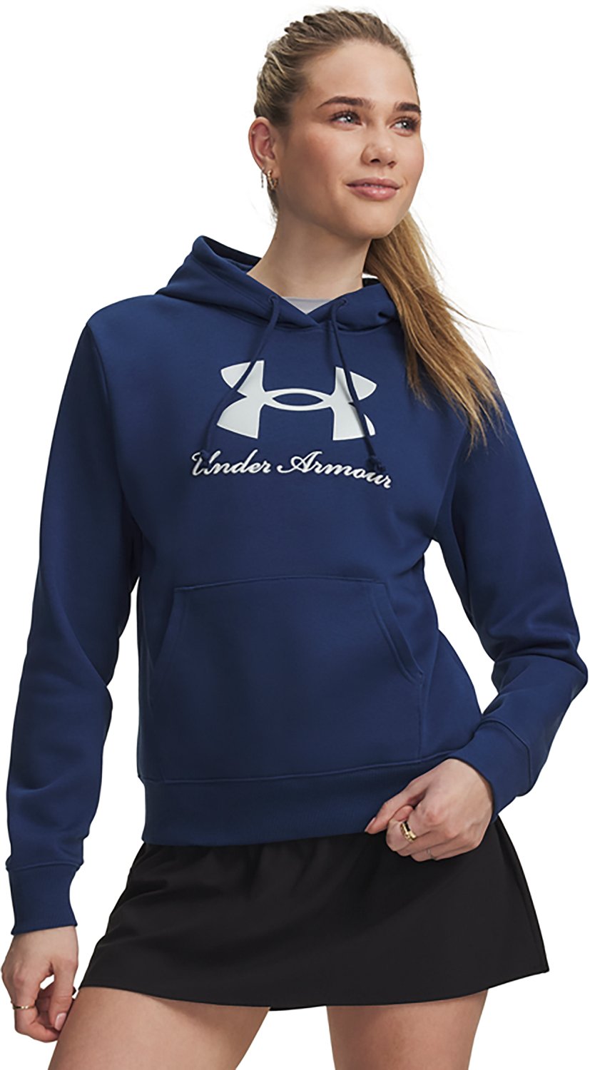 Under Armour Women's Rival Fleece Shimmer Hoodie