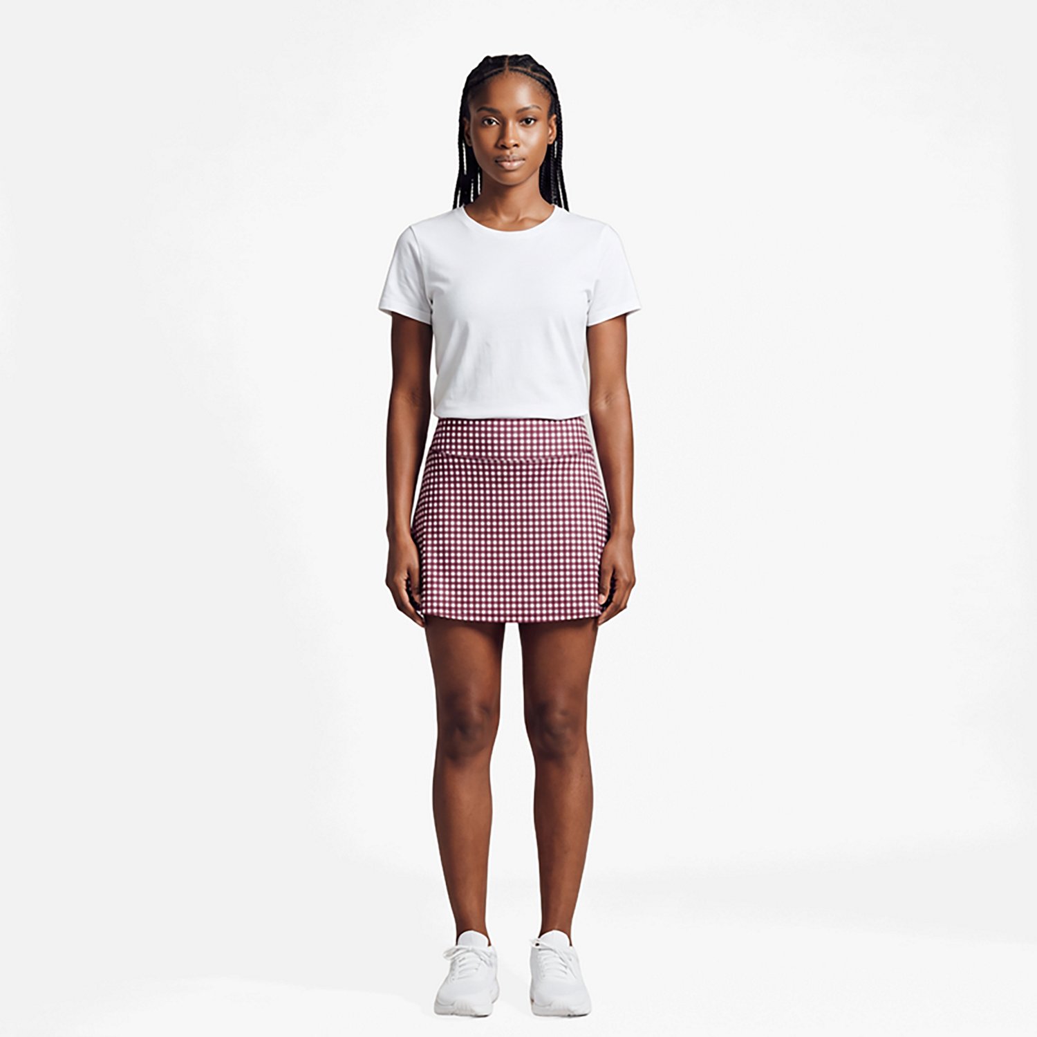 Nike Women's Gingham Dri-FIT Performance Skort