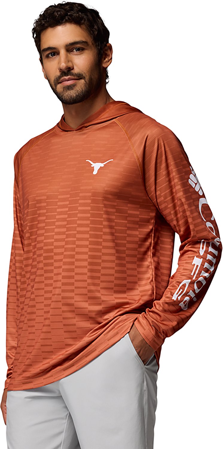 Columbia Sportswear Men's University of Texas PFG Super Terminal Tackle Hoodie - view number 2