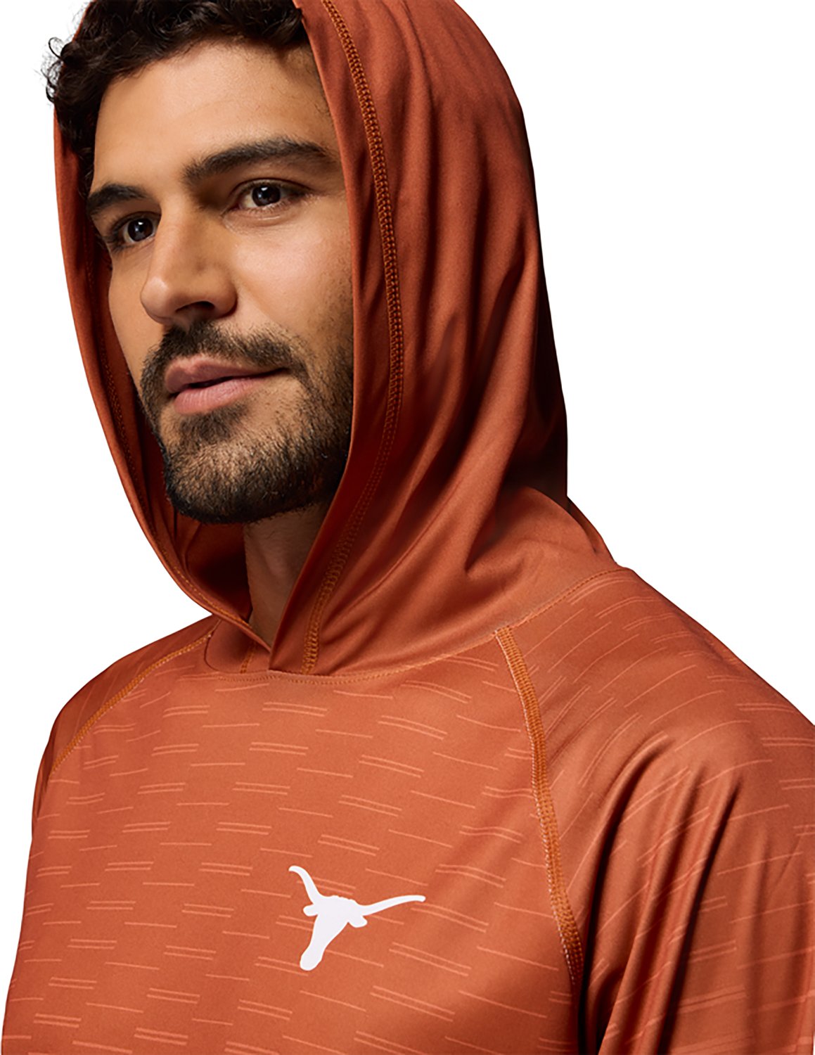 Columbia Sportswear Men's University of Texas PFG Super Terminal Tackle Hoodie - view number 4
