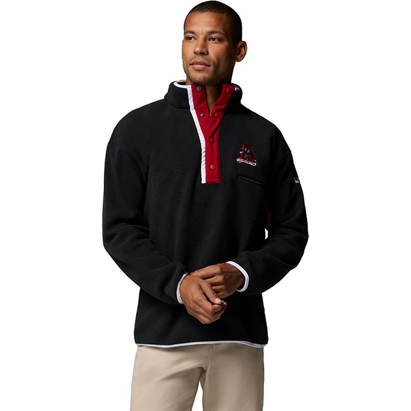 Columbia Sportswear Men's University of Alabama CLG Helvetia Half Snap Fleece