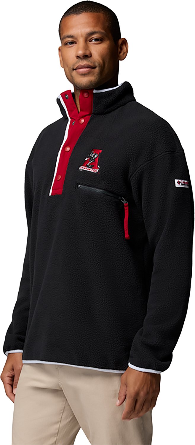 Columbia Sportswear Men's University of Alabama CLG Helvetia Half Snap Fleece - view number 2
