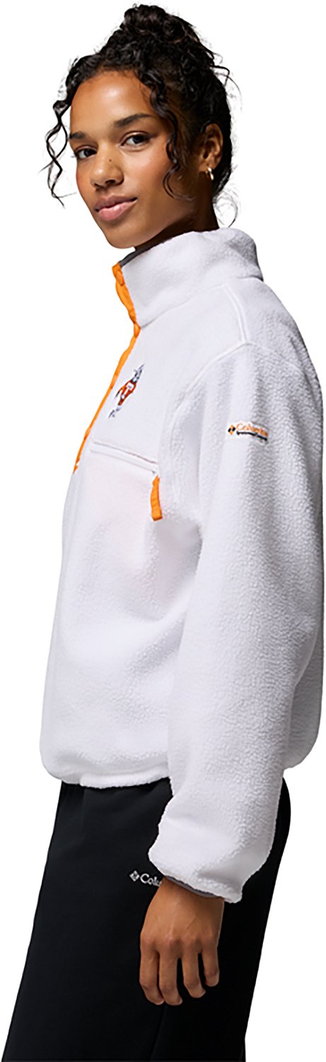 Columbia Sportswear Women's University of Tennessee CLG Helvetia Cropped Half Snap Fleece - view number 2