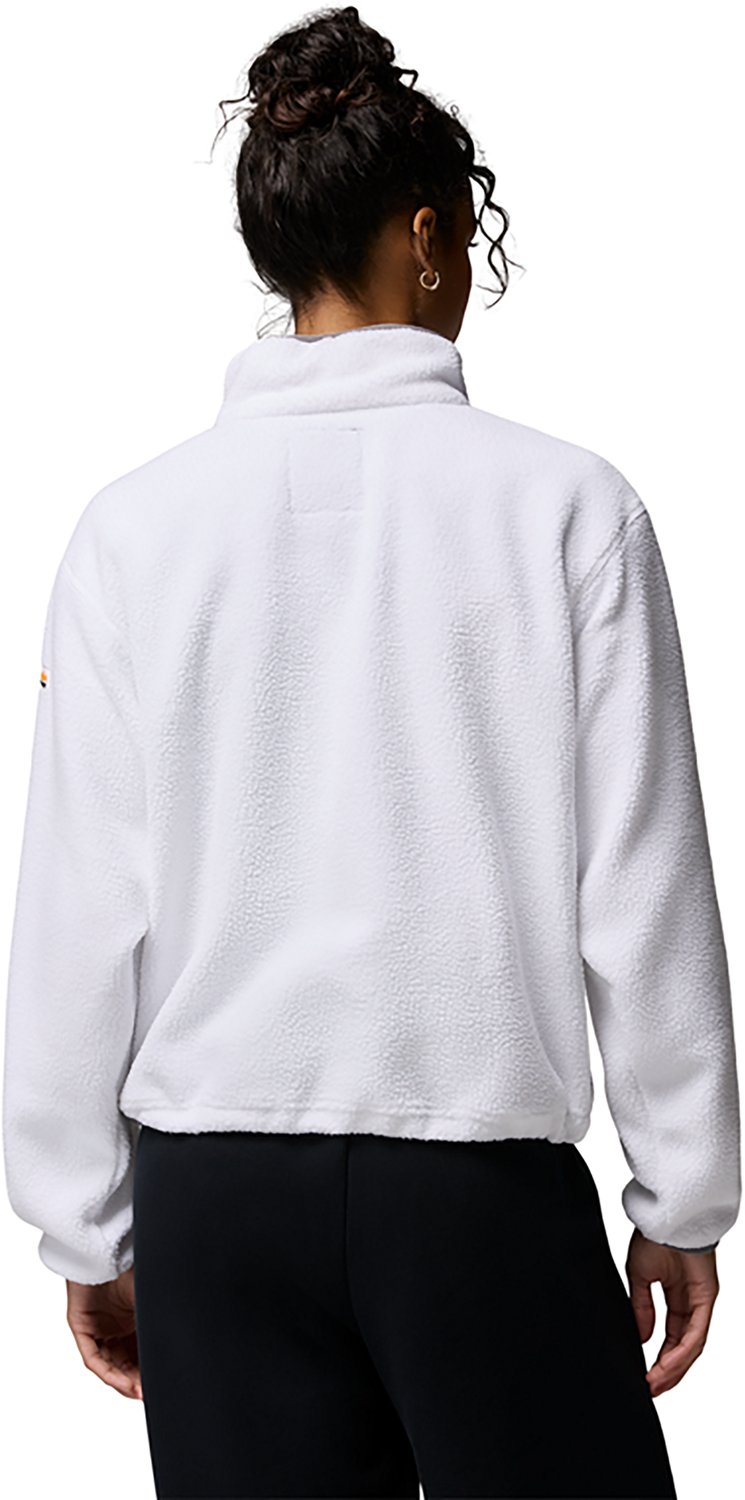Columbia Sportswear Women's University of Tennessee CLG Helvetia Cropped Half Snap Fleece - view number 3