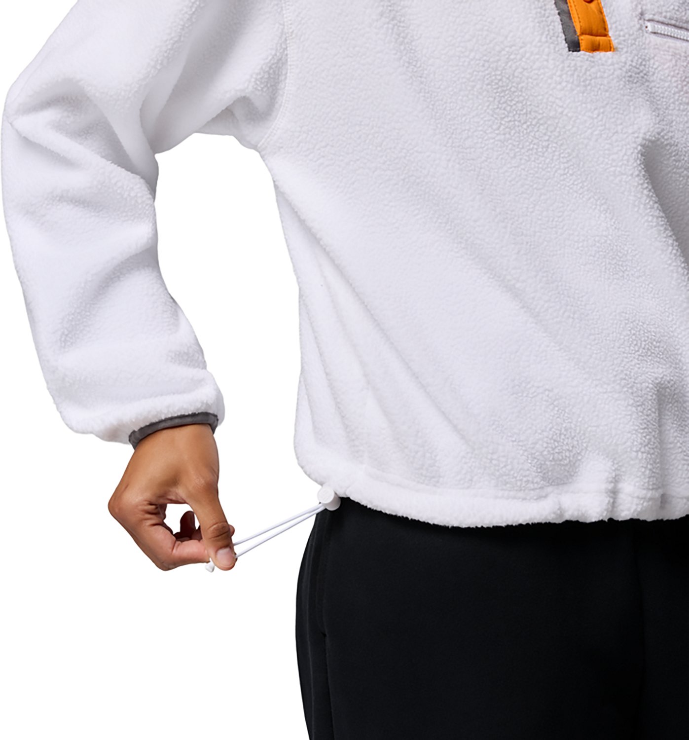 Columbia Sportswear Women's University of Tennessee CLG Helvetia Cropped Half Snap Fleece - view number 5
