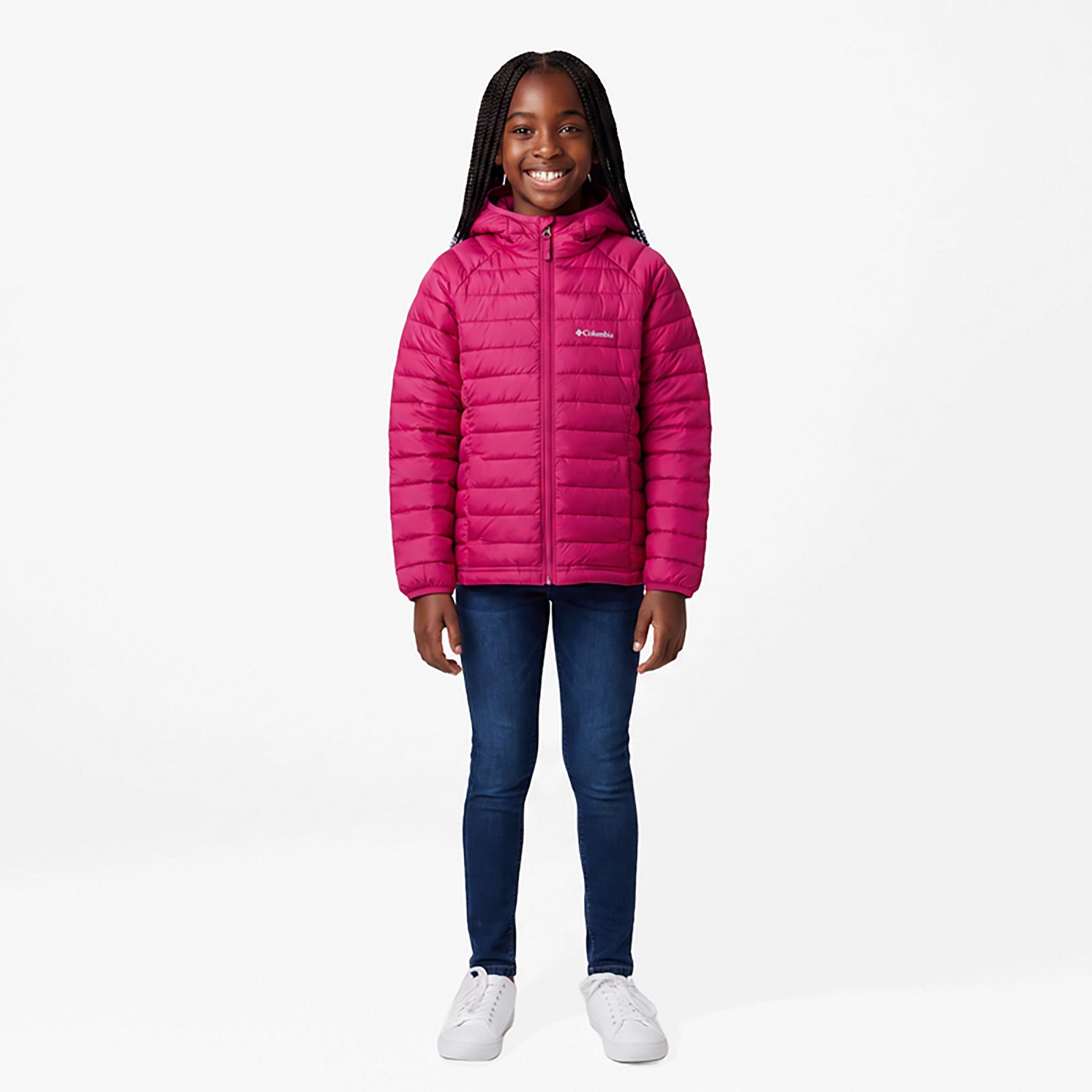Columbia Sportswear Girls’ Powder Lite™ II Hooded Jacket