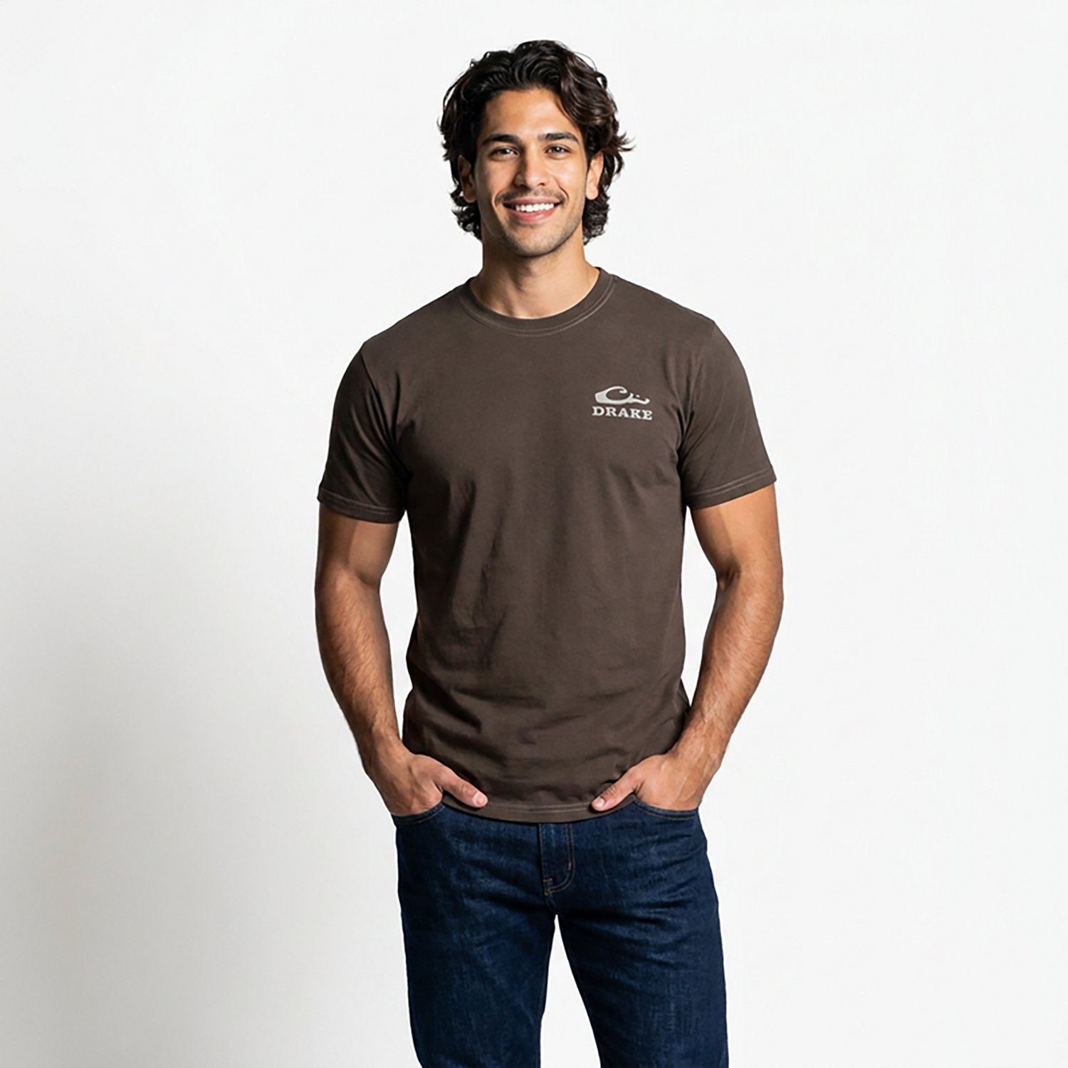 Drake Men's Waterfowl Side Duck Decoy T-shirt - view number 2