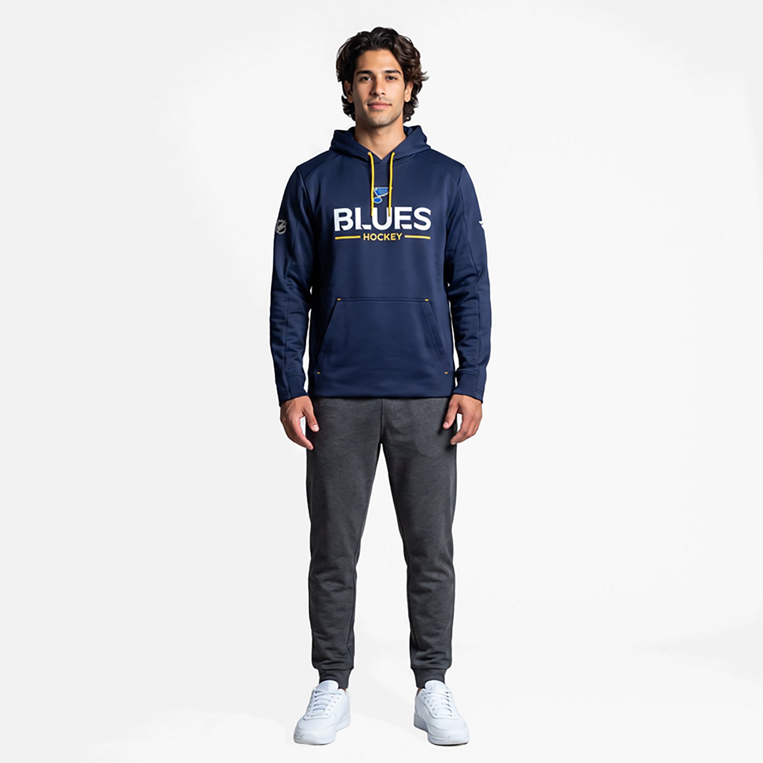 Fanatics Men's St. Louis Blues Authentic Pro Alt Fleece Hoodie