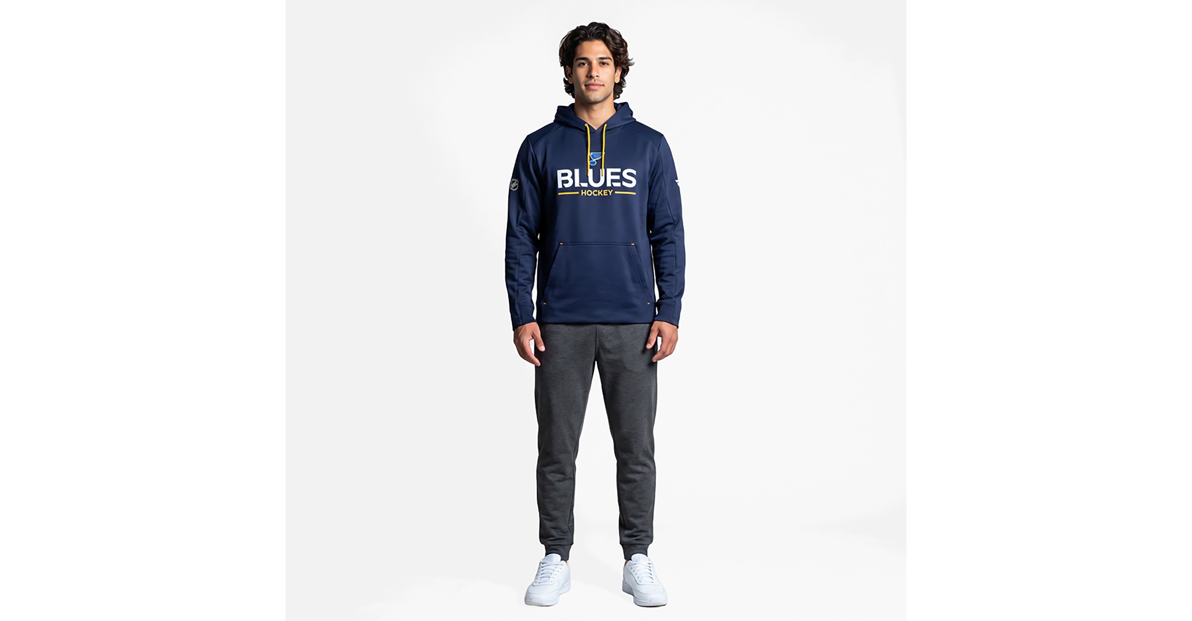 Fanatics Men's St. Louis Blues Authentic Pro Alt Fleece Hoodie