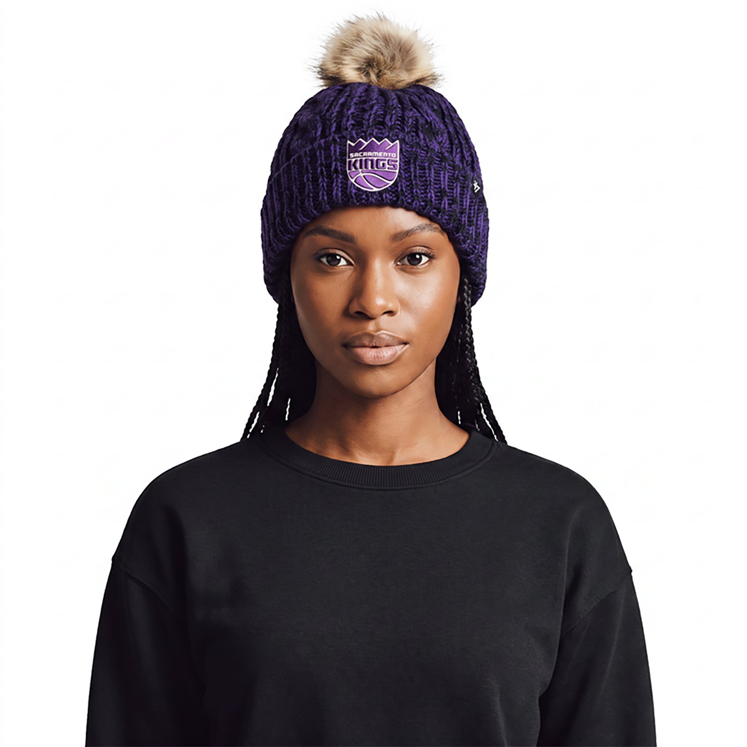 '47 Sacramento Kings Meeko Cuffed Knit Hat with Pom