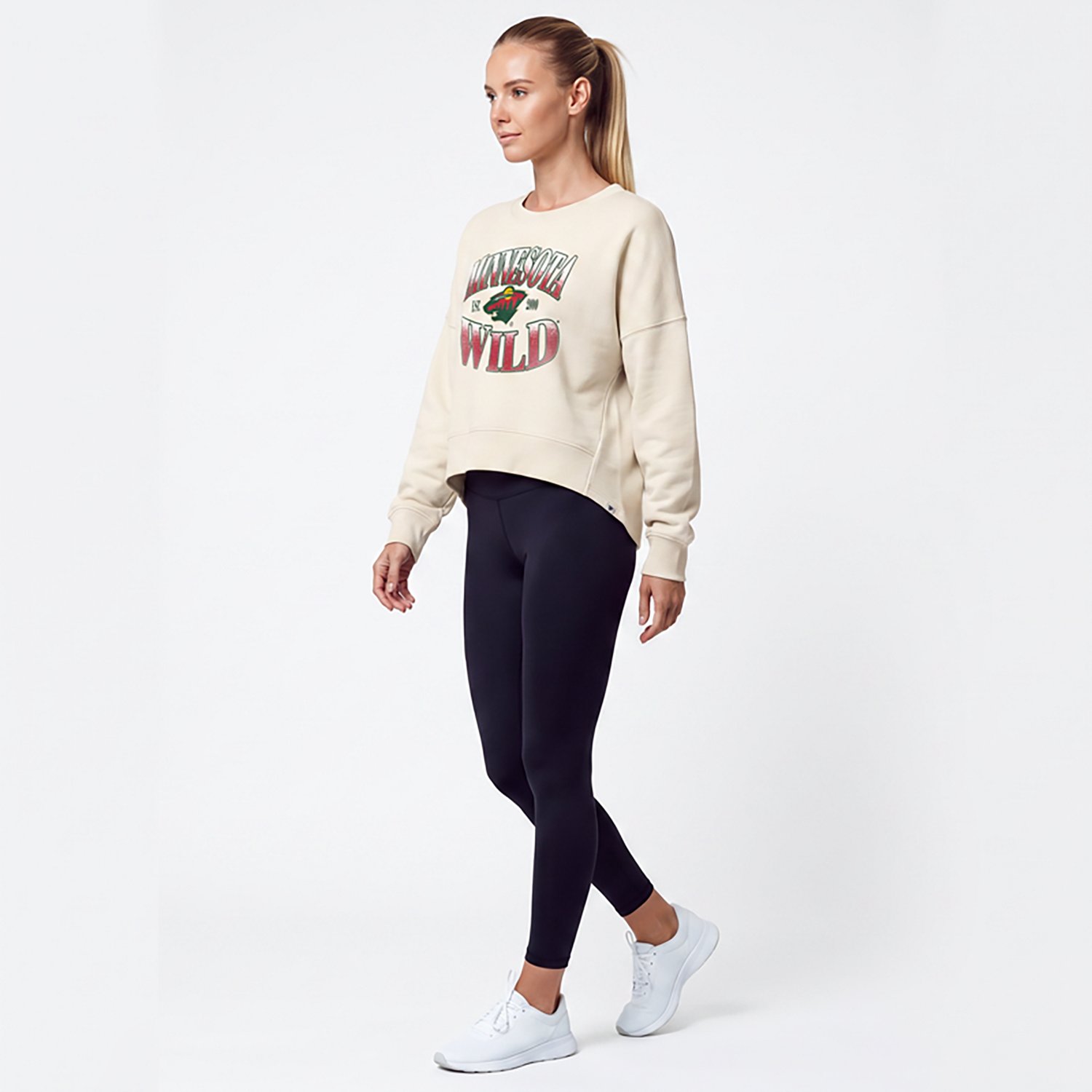 Fanatics Minnesota Wild Oversized Slice Pullover Sweatshirt
