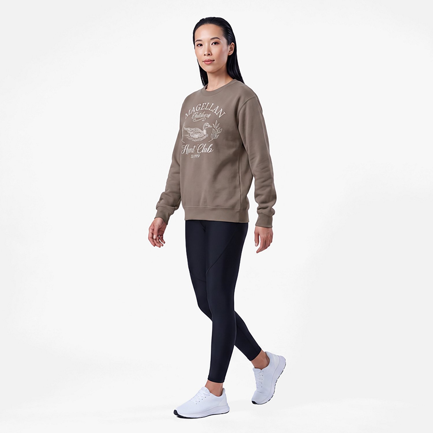Magellan Outdoors Women's Hunt Club Duck Sweatshirt - view number 3