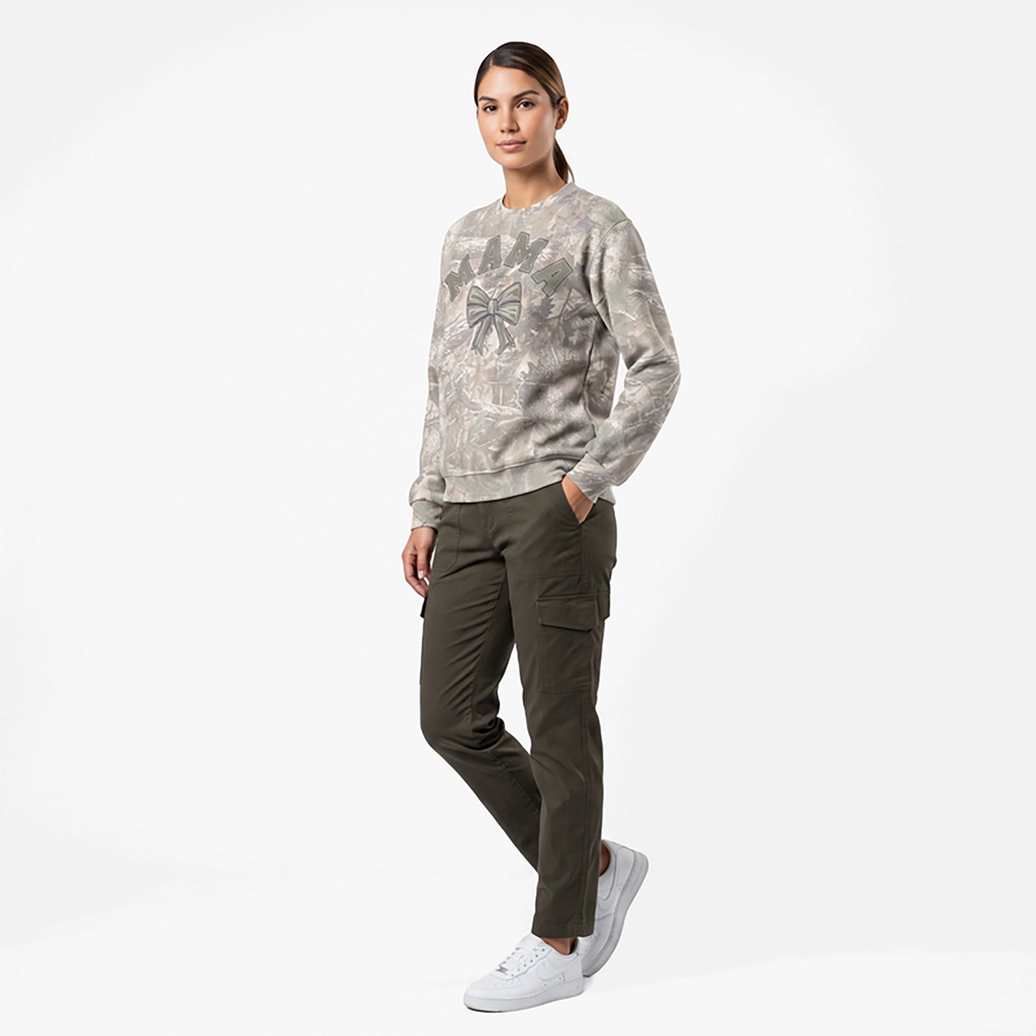 Magellan Outdoors Women's Mama Bow Sweatshirt - view number 3