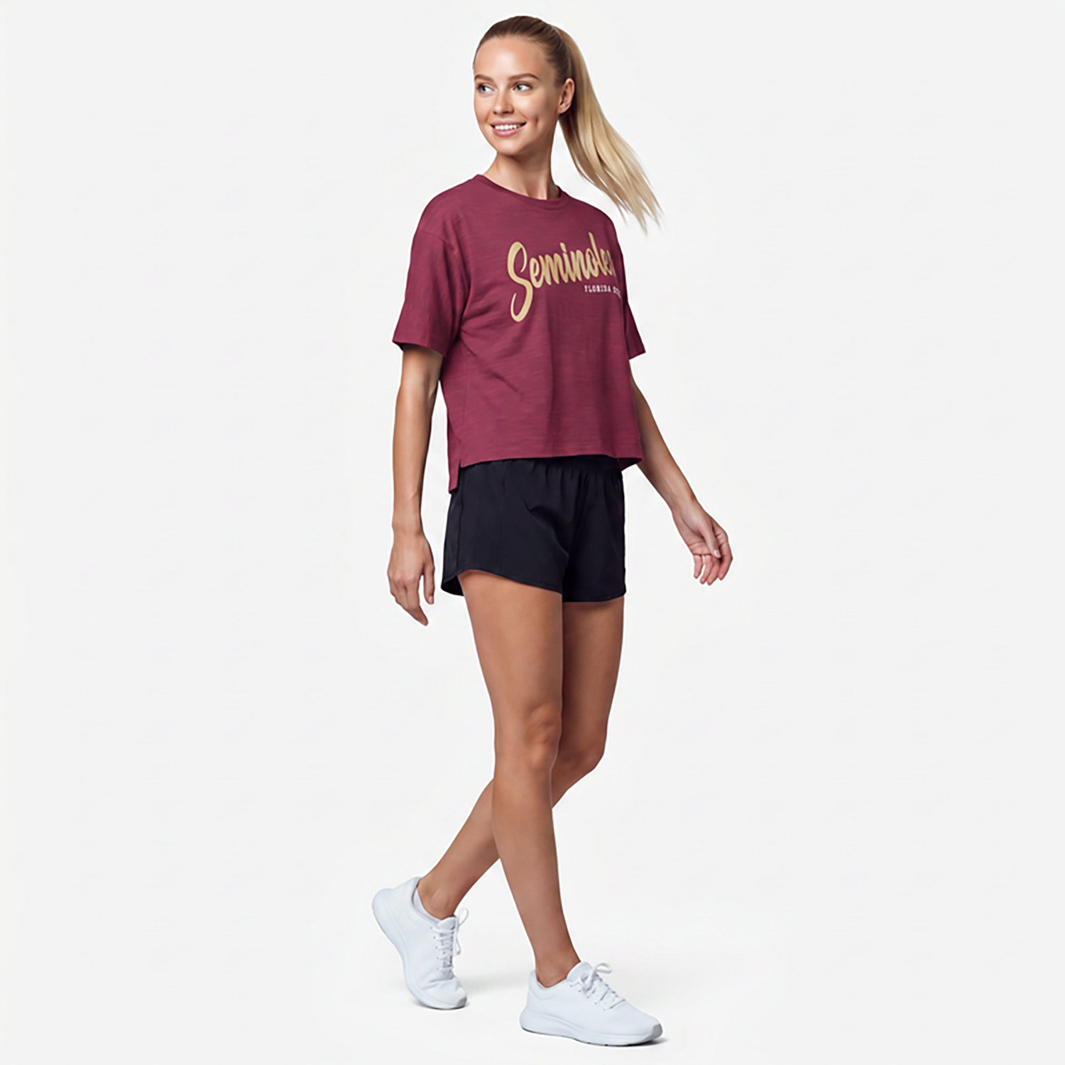 Pressbox Florida State Women's Motley Crew Short Sleeve T-Shirt