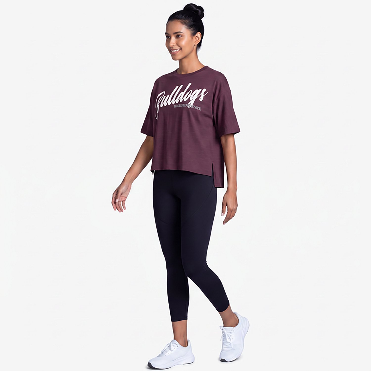 Pressbox Women's Mississippi State Motley Crew Short Sleeve T-shirt