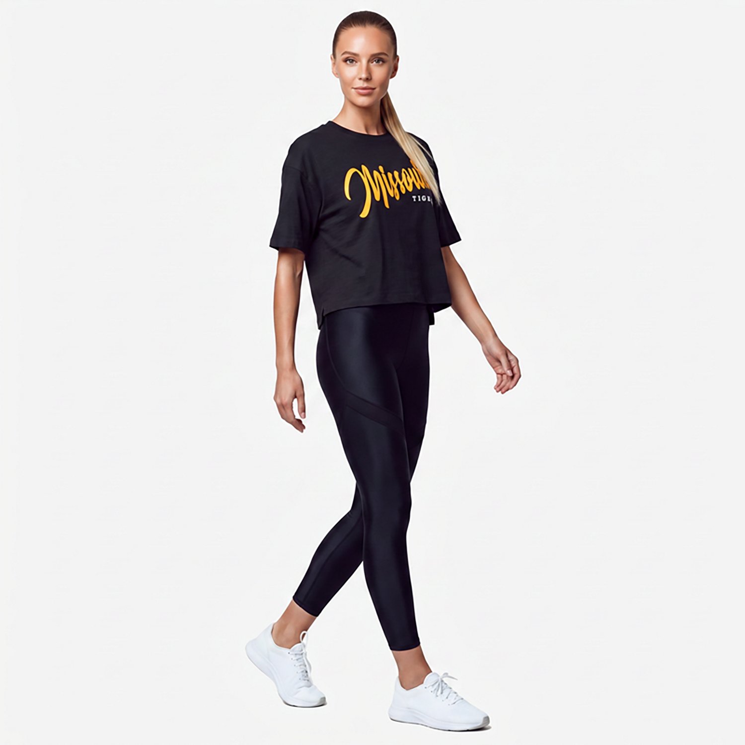 Pressbox Women's Missouri Hometeam Motley Crew Short Sleeve T-shirt
