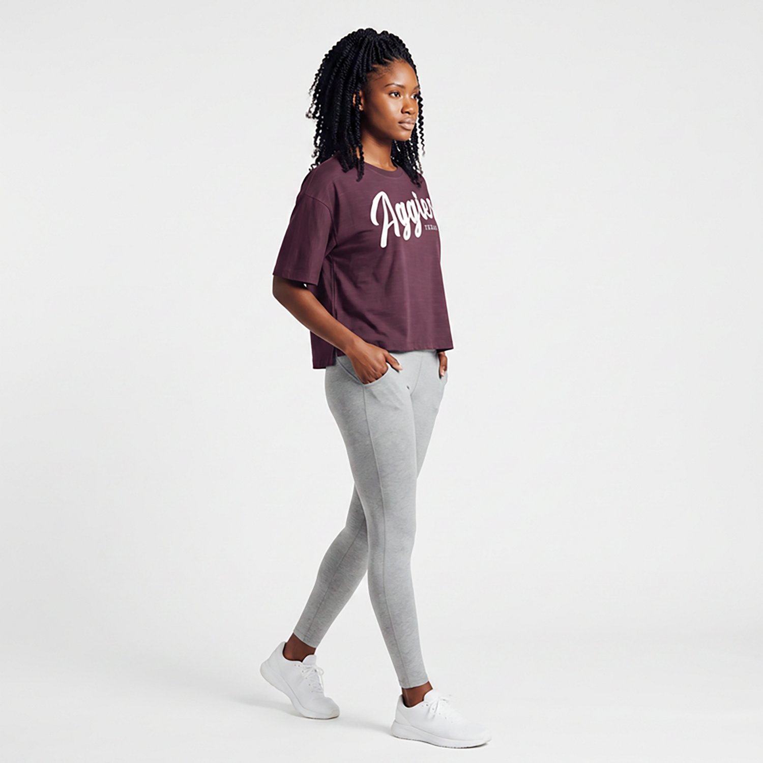 Pressbox Women's Texas A&M Motley Crew Short Sleeve T-shirt