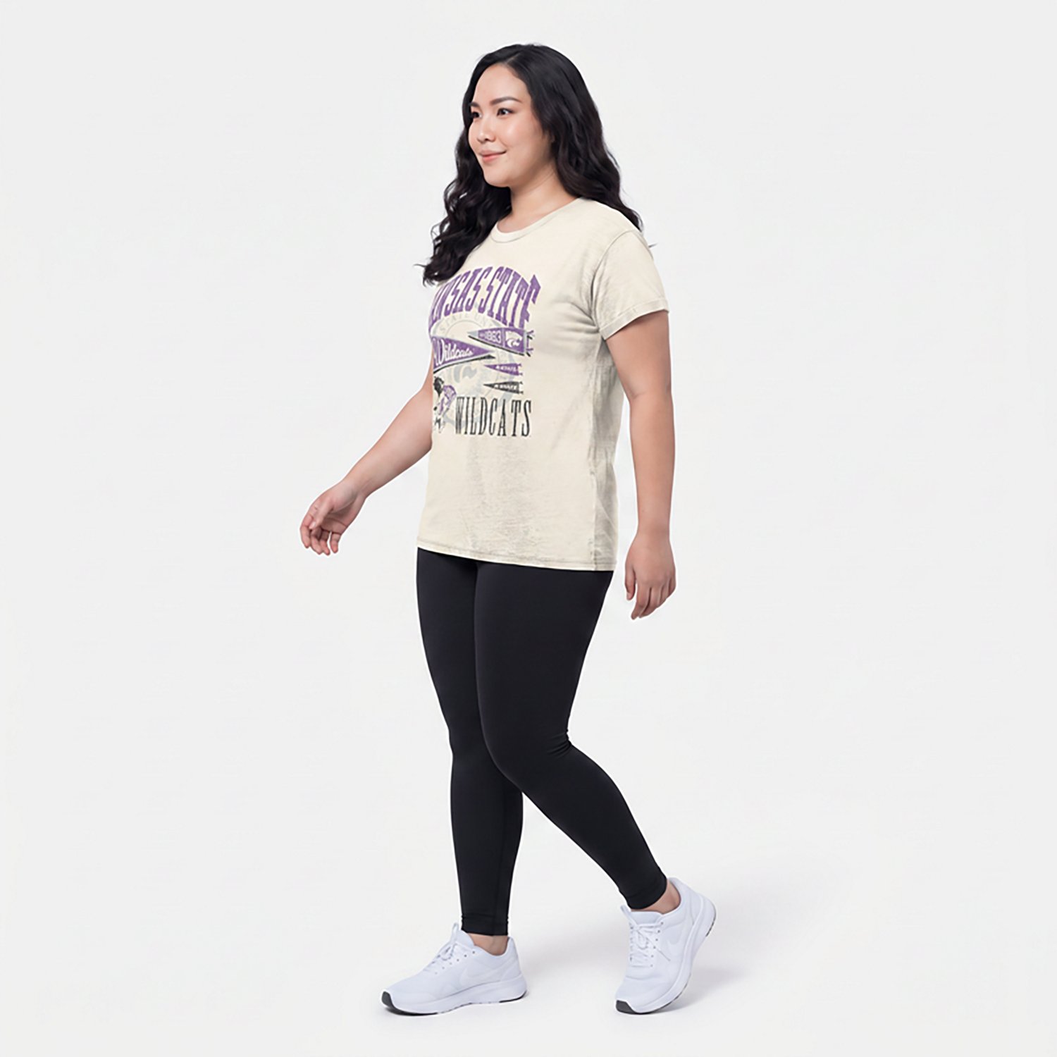 Pressbox Women's Kansas State Boyfriend Short Sleeve T-shirt