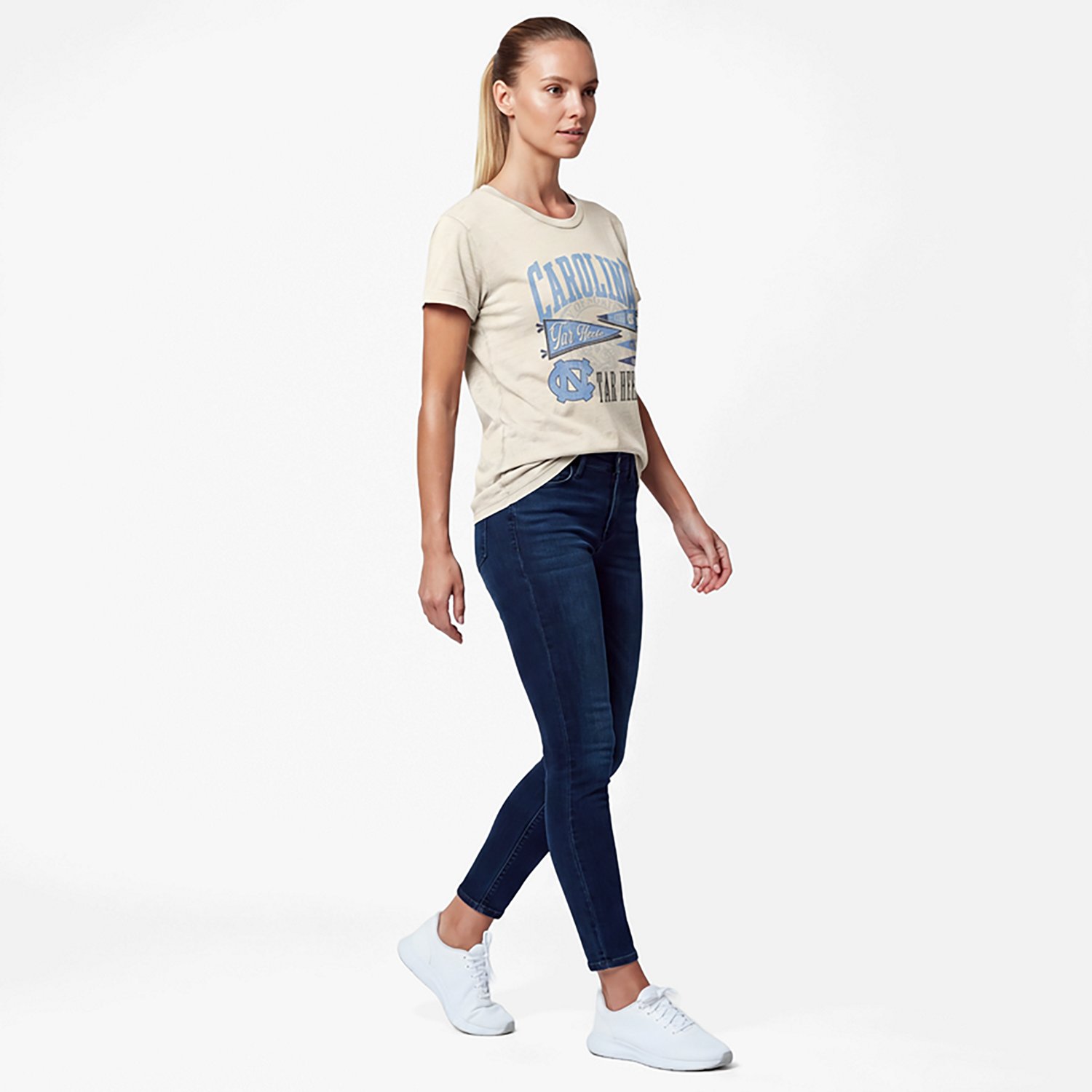 Pressbox Women's UNC Rusky Boyfriend Short Sleeve T-shirt