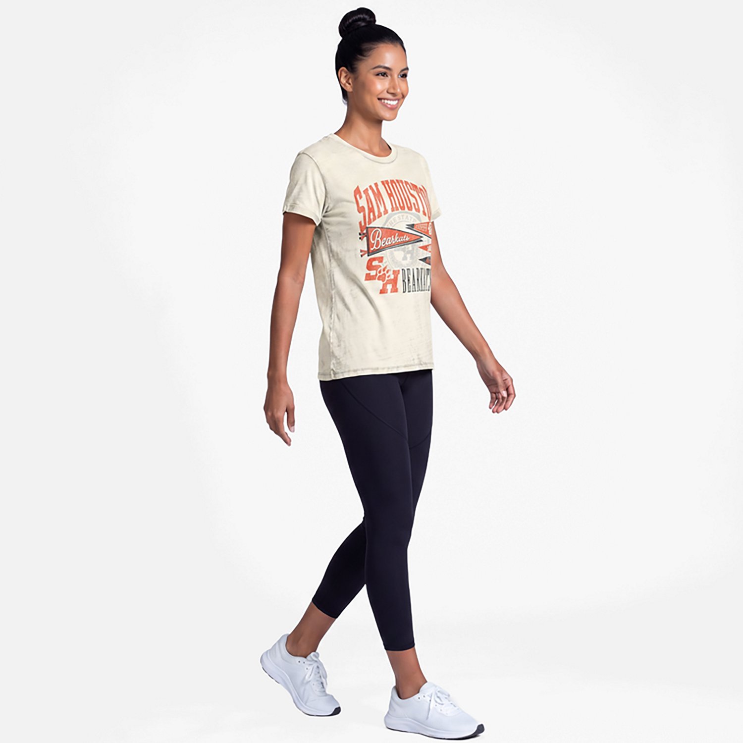 Pressbox Women's Sam Houston State Rusky Boyfriend Short Sleeve T-shirt